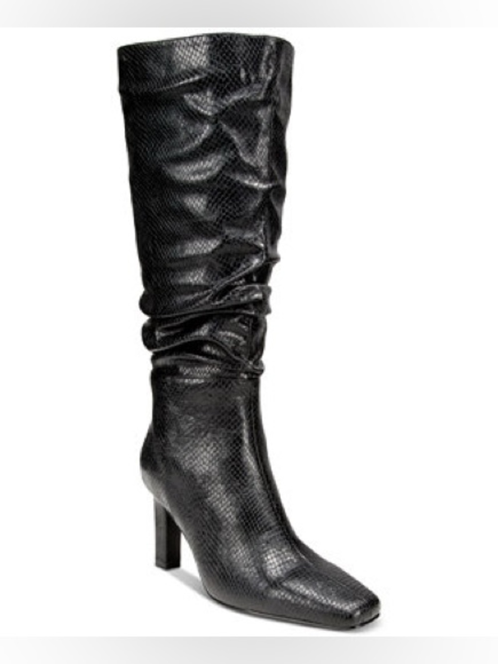 SMASH Shoes Women's Fallon Knee High Slouch Dress Boots - Picture 5 of 11